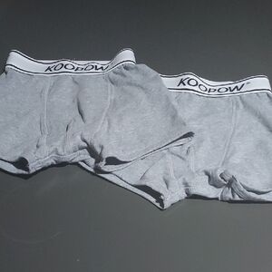 💚2/$10 Or 4/$30 Koopow 2ct Grey Compression Cup Briefs Size Xsmall